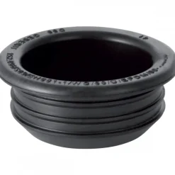 Manchette noir Silent-PP pour évacuation discrète GEBERIT