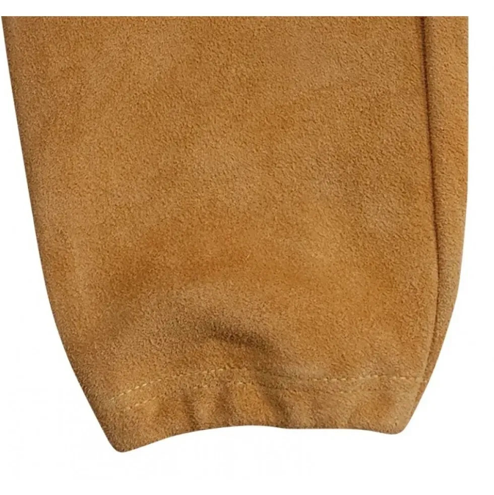 Manchettes en cuir pour soudeur CAT II - 251H WELDY - longueur 62 cm JUBA