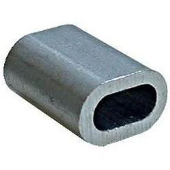 Manchons aluminium pour câble galvanisé - par 100 pièces PRAMAC