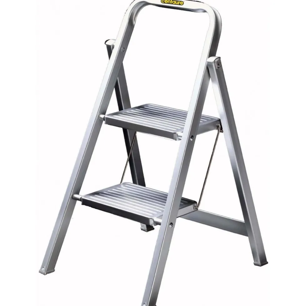 Marchepied ultra plat en aluminium - 2 marches - CAD'O CENTAURE