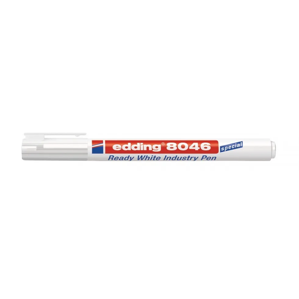 Marqueur industrie E-8046 sans amorçage résistant à l'abrasion - pointe 1-3 mm EDDING