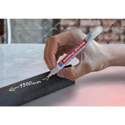 Marqueur industrie E-8046 sans amorçage résistant à l'abrasion - pointe 1-3 mm EDDING