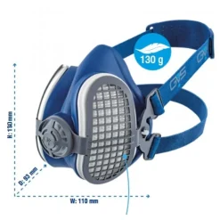Masque respiratoire réutilisable Elipse avec filtres P3 RD taille M/L GVS