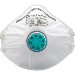 Masques respiratoires coqués avec valve FFP2 BLS 102 V NR D - x20 BLS