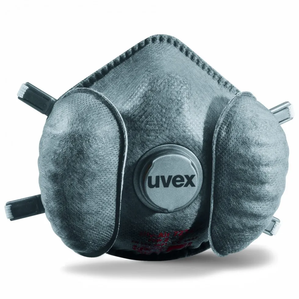 Masques respiratoires FFP2 réutilisables avec coque Silv-Air e 7232 UVEX