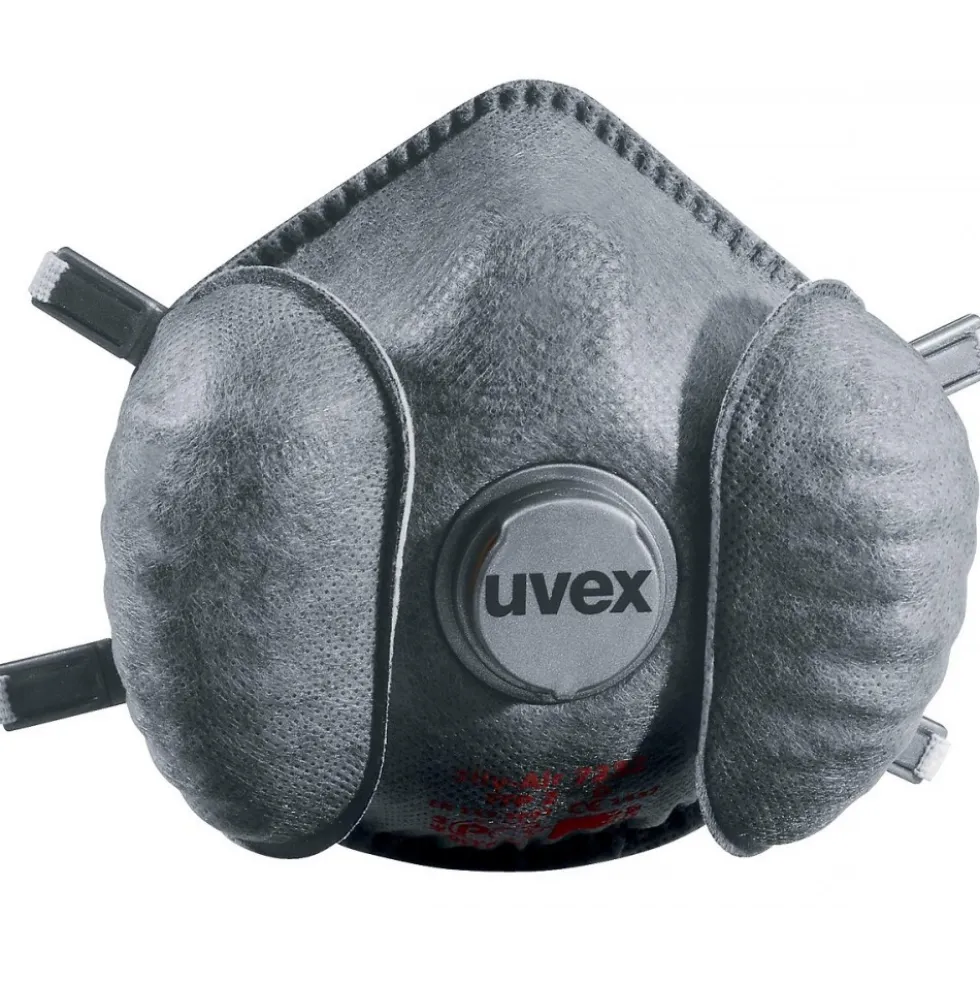 Masques respiratoires FFP2 réutilisables avec coque Silv-Air e 7232 UVEX