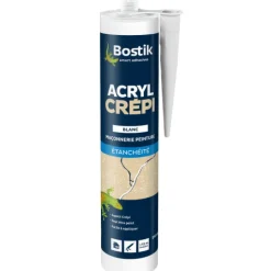 Mastic acrylique - joints et rebouchage - 300 ml - ACRYL CRÉPI BOSTIK