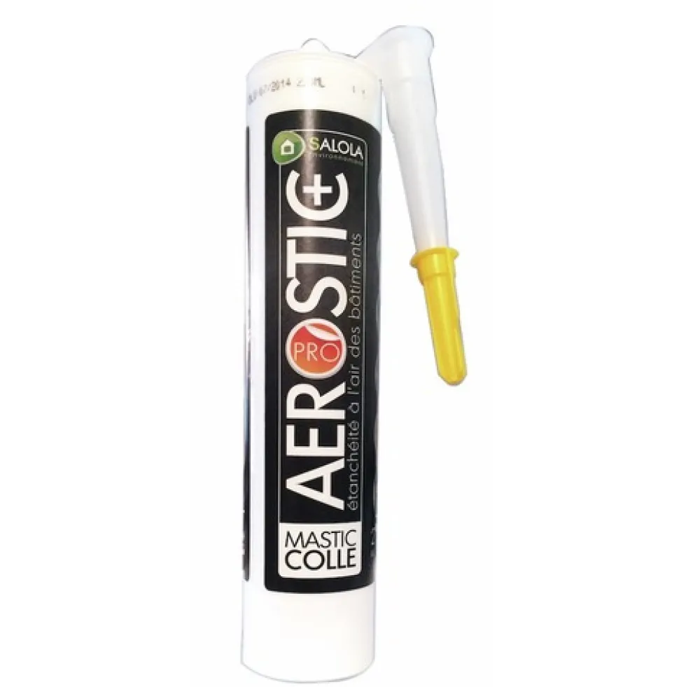 Mastic colle Aerostic+ pour surfaces poreuses - intérieur et extérieur SALOLA