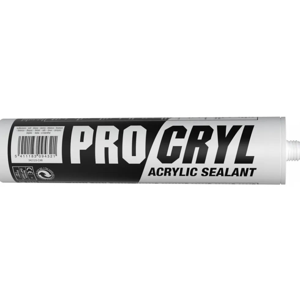 Mastic monocomposant acrylique Pro Cryl - blanc - par lot SOUDAL