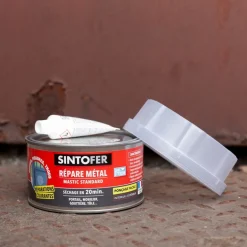 Mastic polyester bi-composant - pour métaux - Sintofer Standard SINTO