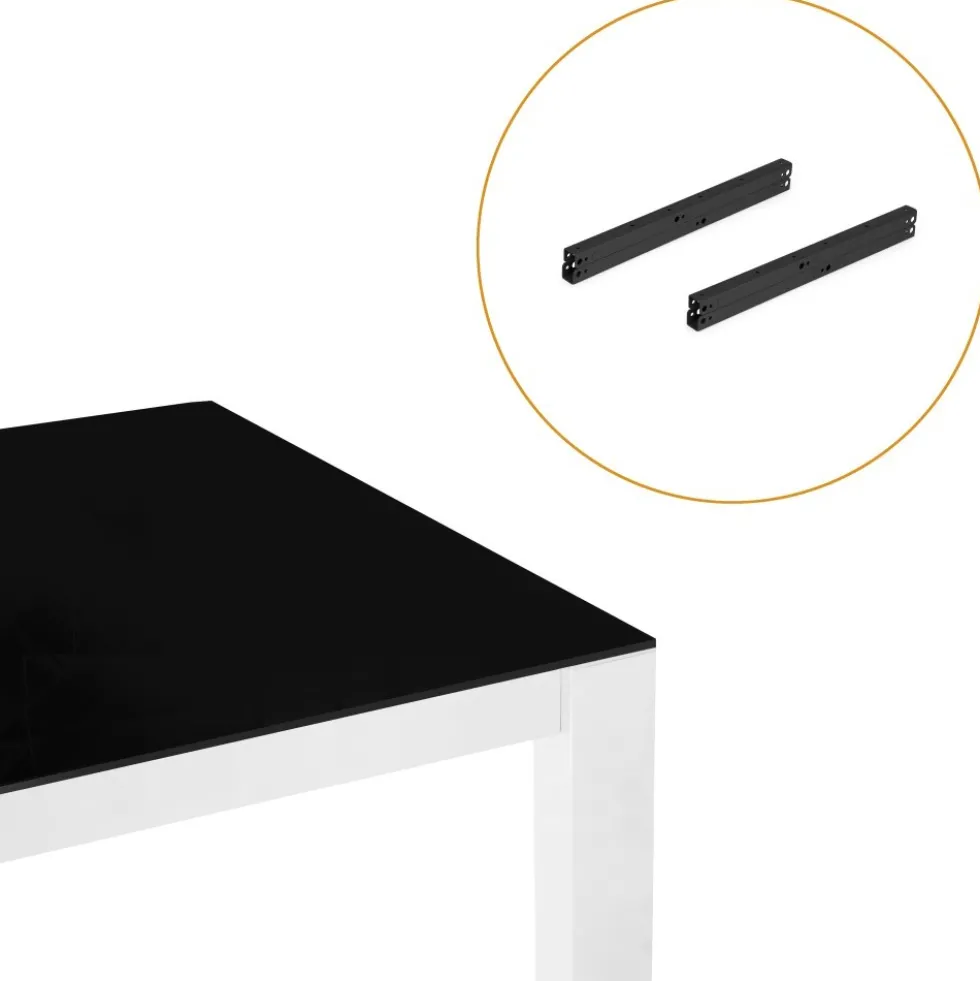 Mécanisme de levage pour table basse - charge max 15kg - noir EMUCA