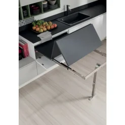 Mécanisme de table extractible sous tiroir T-ABLE XL + caches + charnières Atim