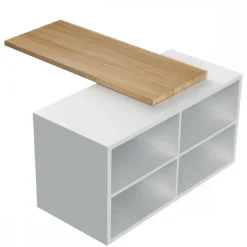 Mécanisme Hynge - Float and Swivel pour plan de travail rotatif sur rails Hynge