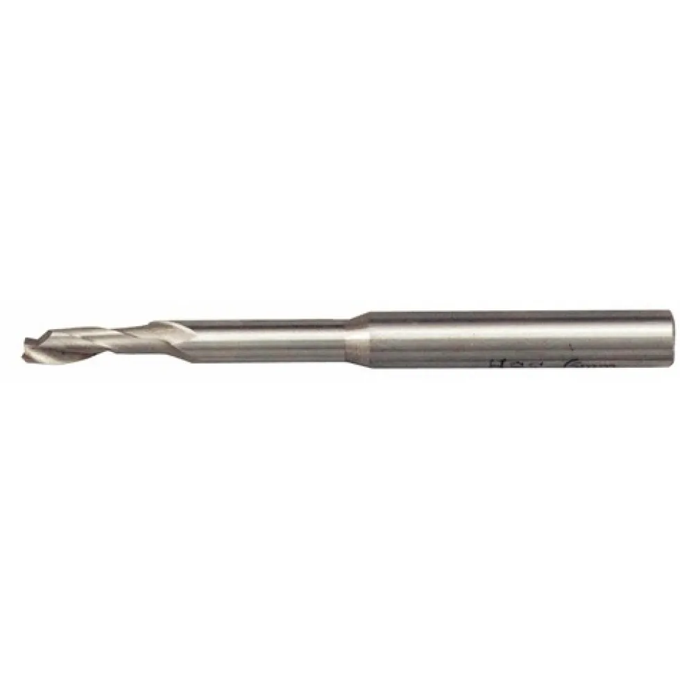 Mèche de précision alu une lèvre diam 5mm-Queue 8mm- Longueur 18/35mm LEMAN