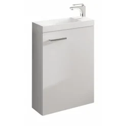 Meuble lave-mains suspendu Palerme blanc - 40x60 cm Néova