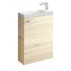Meuble lave-mains suspendu Palerme Bardolino naturel - 40x60 cm Néova