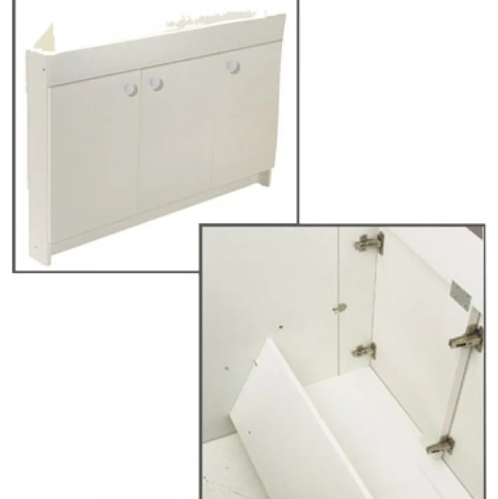 Meuble sous évier Décliq à déplier - 120 x 60 cm - 2 portes Néova