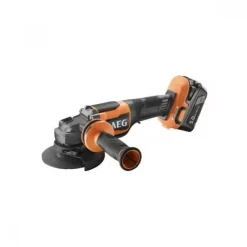 Meuleuse d'angle 125 mm brushless 18V- 2x5Ah - PRO 18V- BEWS18-125BLPX2-502C AEG Powertools