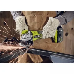 Meuleuse d'angle 125mm 18V ONE+™ Brushless + 1 batterie 4Ah - RAG18BL-1C40SL RYOBI