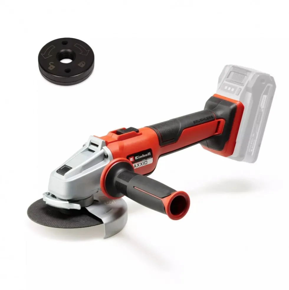 Meuleuse d’angle sans fil - Axxio 18/125 Q - Solo - Power X-Change EINHELL PROFESSIONAL