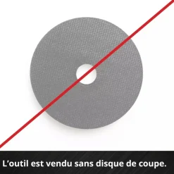 Meuleuse d’angle sans fil - Axxio 18/115 Q - Solo - Power X-Change EINHELL PROFESSIONAL