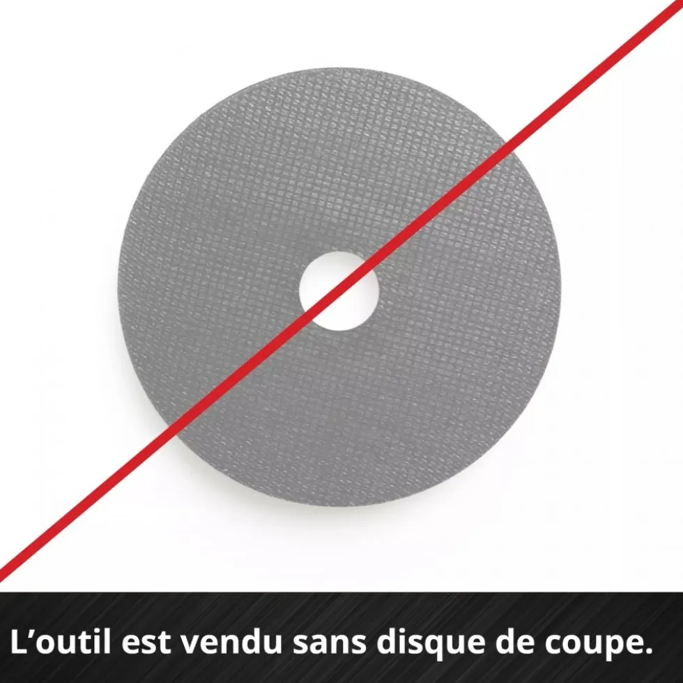 Meuleuse d’angle sans fil - Axxio 18/115 Q - Solo - Power X-Change EINHELL PROFESSIONAL