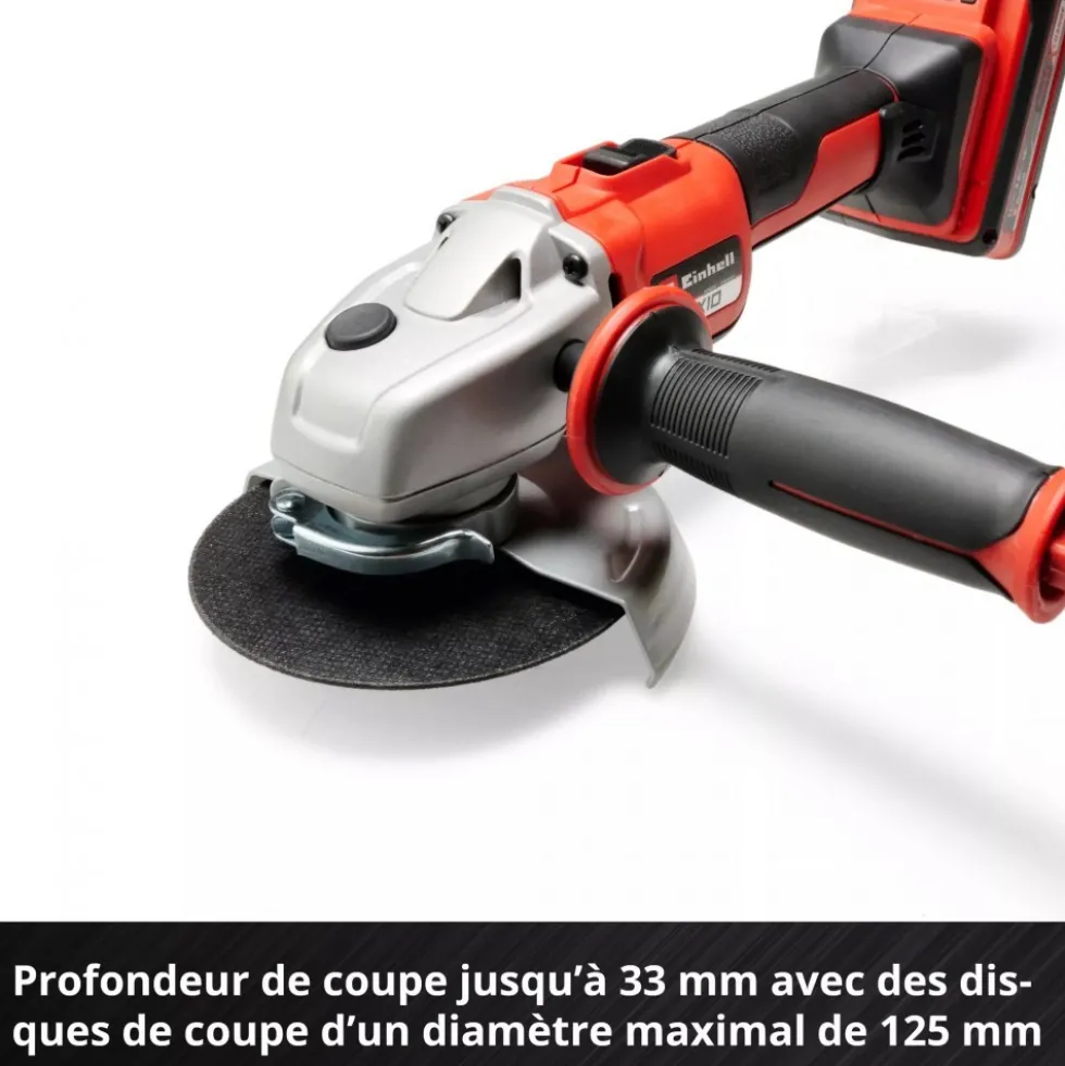 Meuleuse d'angle sans fil Pro - 125mm - AXXIO 18/125 - Power X-Change EINHELL PROFESSIONAL