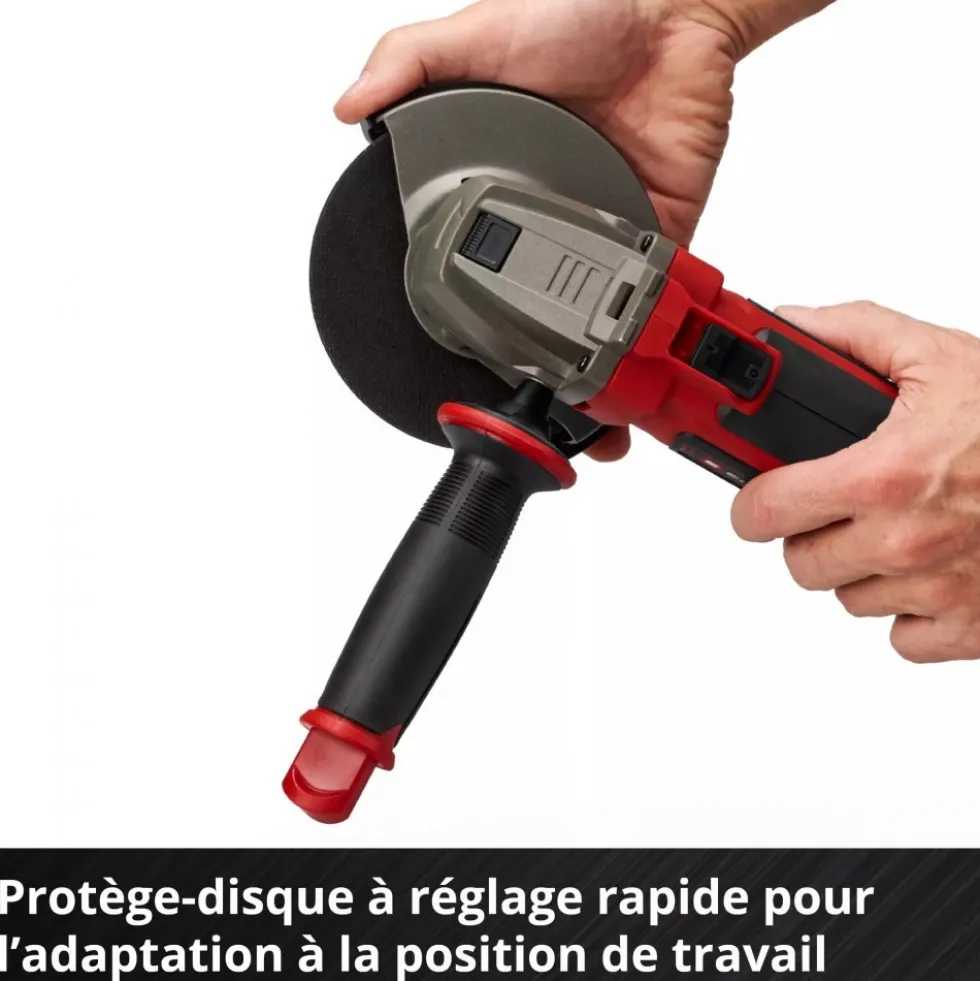 Meuleuse d’angle sans fil - TE-AG 18/125-2 Li (1x4,0 Ah) - Power X-Change EINHELL