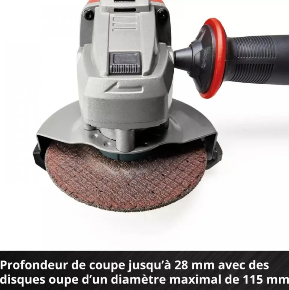 Meuleuse d'angle sans fil TE-AG 18/115-2 Li - Solo - Power X Change EINHELL