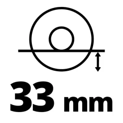 Meuleuse d'angle TC-AG 125mm- 850W-Kit accessoires et un sac porte-outils EINHELL
