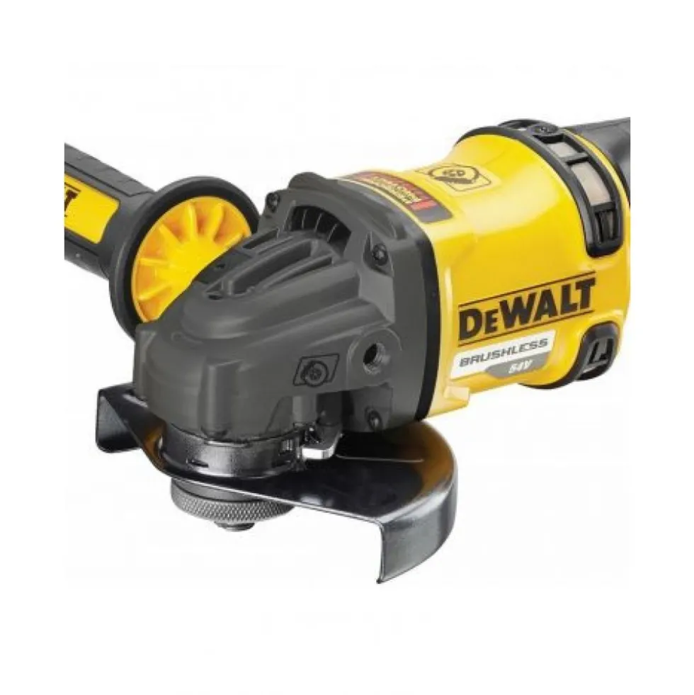 Meuleuse sans fil 54V 125mm - Flexvolt T-Stak - DCG418NT-XJ - Solo DEWALT