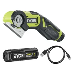 Mini-scie sans fil 4V USB Lithium + 1 batterie 2,0Ah - RCT4-120G RYOBI