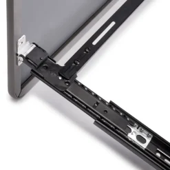 Miroir extractible et pivotant pour dressing Quartz - finition titane EMUCA