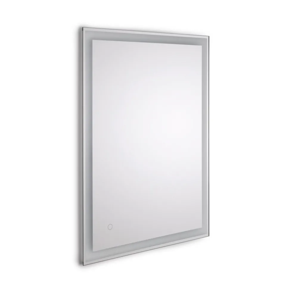Miroir salle de bain Heracles avec éclairage LED frontal et décoratif EMUCA
