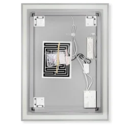 Miroir salle de bain Heracles avec éclairage LED frontal et décoratif EMUCA
