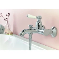 Mitigeur bain-douche rétro - chromé - Louise JACOB DELAFON