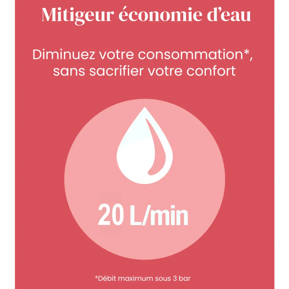 Mitigeur bain-douche rétro - chromé - Louise JACOB DELAFON