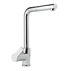 Mitigeur cuisine haut - monotrou - douchette extractible - chromé - PRO KRAMER