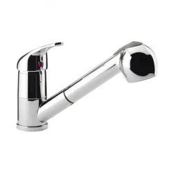 Mitigeur cuisine NF - monotrou - avec douchette extractible KRAMER