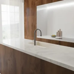 Mitigeur de cuisine avec bec extractible - graphite mat - BLACKPOOL SCHÜTTE