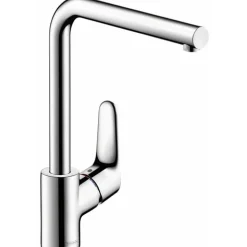 Mitigeur de cuisine à bec L orientable - 1 jet Laminaire - Focus M41 HANSGROHE