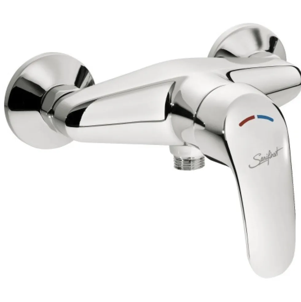 Mitigeur de douche - mural - manette pleine 75072 SANIFIRST