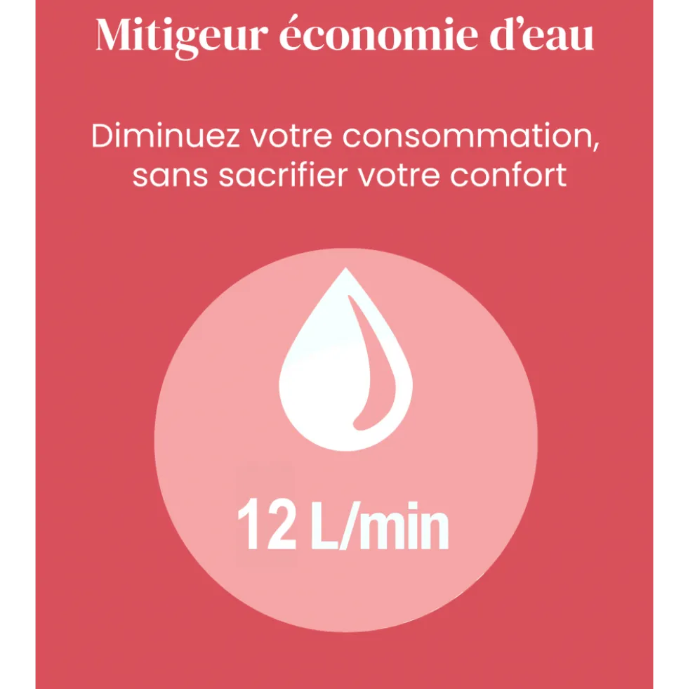 Mitigeur de douche rétro - bronze - Louise JACOB DELAFON