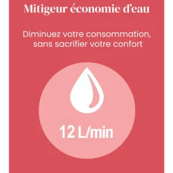 Mitigeur de douche rétro - chromé - Louise JACOB DELAFON