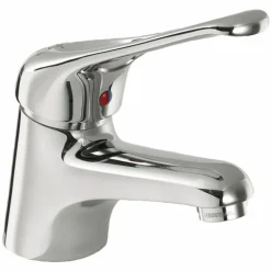 Mitigeur de lavabo - bec fixe et manette ajourée SANIFIRST
