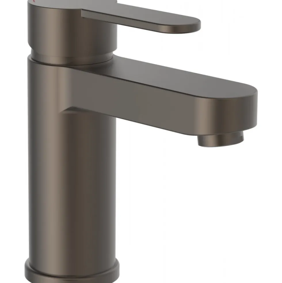 Mitigeur de lavabo graphite mat avec vidage - Elephant SCHÜTTE