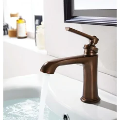 Mitigeur de lavabo rétro sur plage - auburn - Lady's PAINI