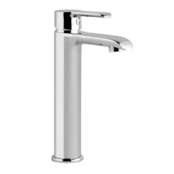 Mitigeur lavabo haut en laiton - chromé - KING KRAMER