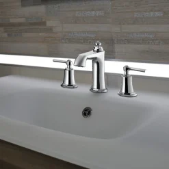 Mélangeur lavabo rétro - 3 trous - chromé - Lady's PAINI