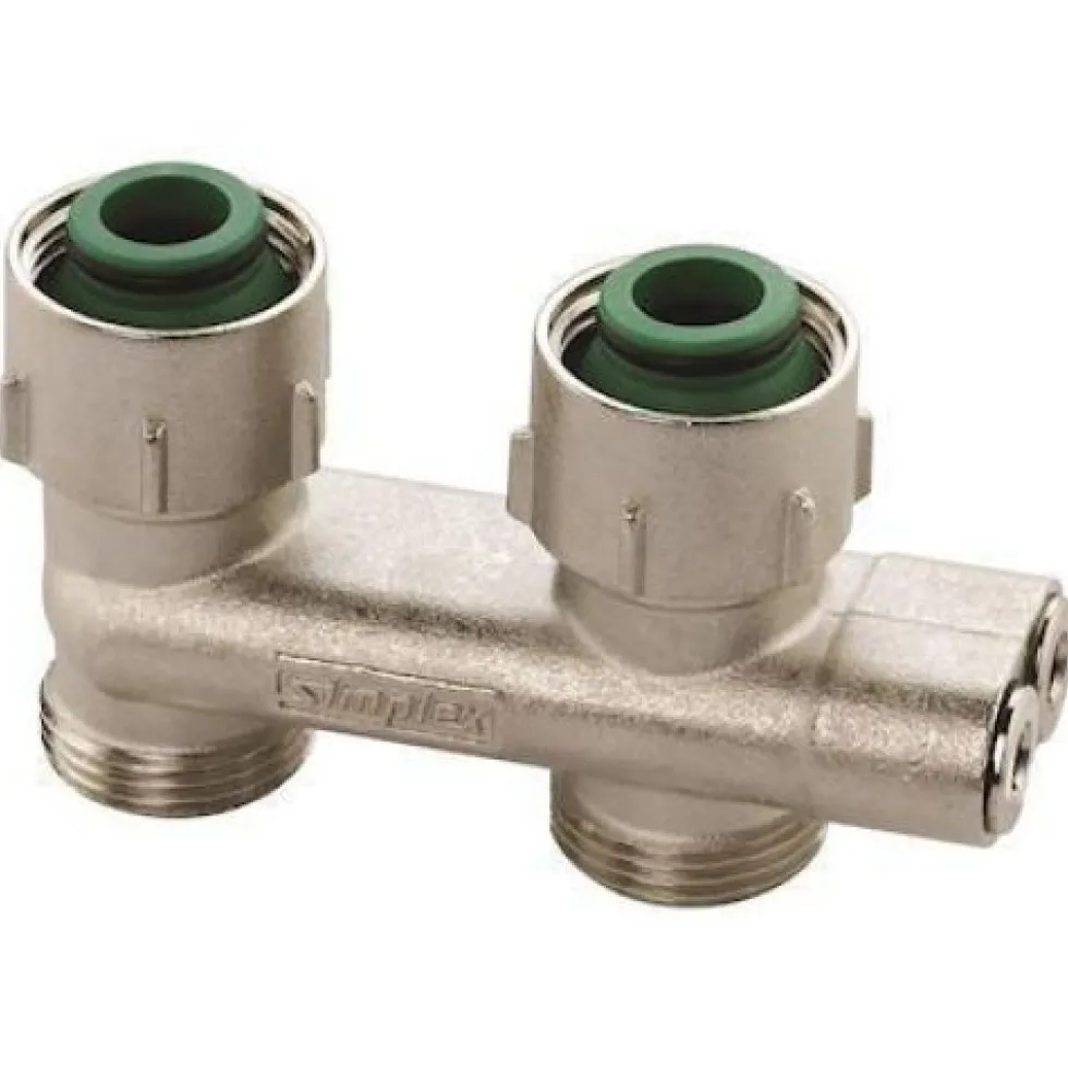 Module hydraulique bitube - M/F 20x27 - alimentation inversée COMAP